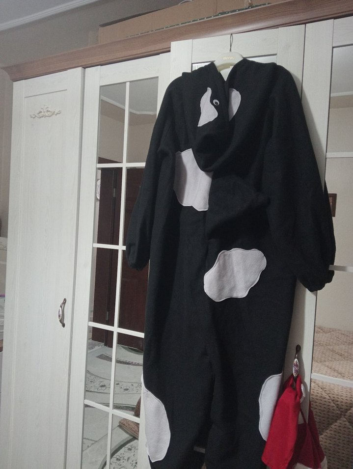 Fermuarlı Gri Sokak Stili köpek balıgı kostümü - Görsel 4