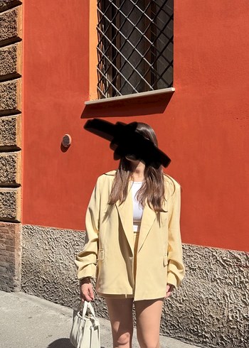 Blazer etekli takım