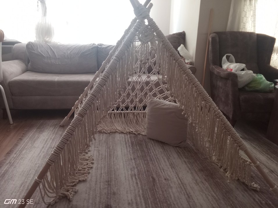 makrome çadır - Görsel 2