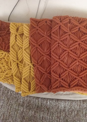 makrome kırlent Kılıfı - Görsel 4