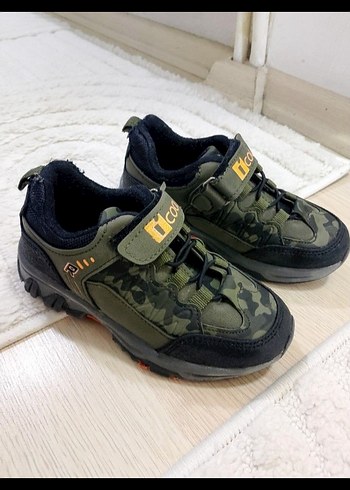 Erkek Çocuk Kamuflaj Desenli Spor Ayakkabı - Görsel 2