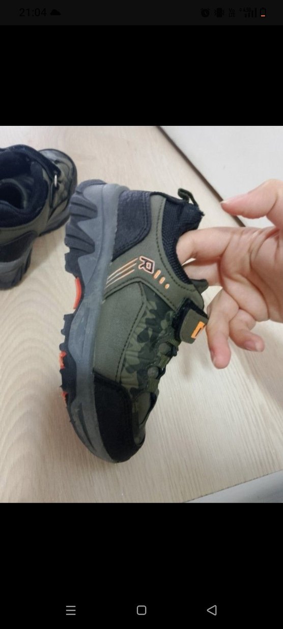 Erkek Çocuk Kamuflaj Desenli Spor Ayakkabı - Görsel 3