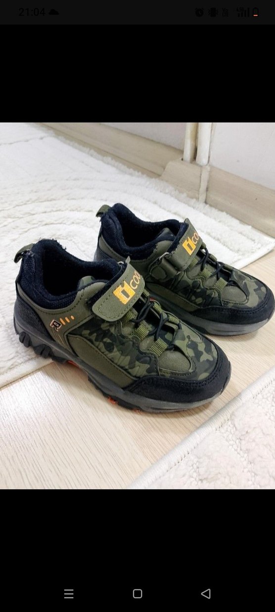 Erkek Çocuk Kamuflaj Desenli Spor Ayakkabı - Görsel 2