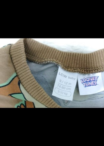 Erkek Çocuk Desenli Kahverengi alt üst takım - Görsel 4