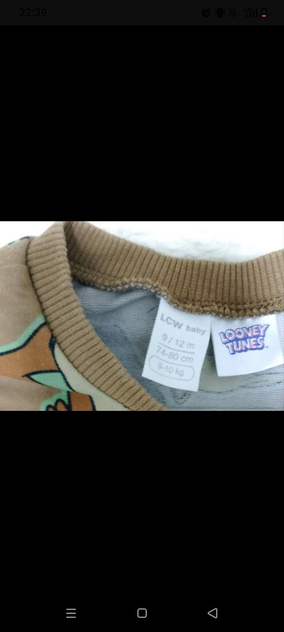 Erkek Çocuk Desenli Kahverengi alt üst takım - Görsel 4