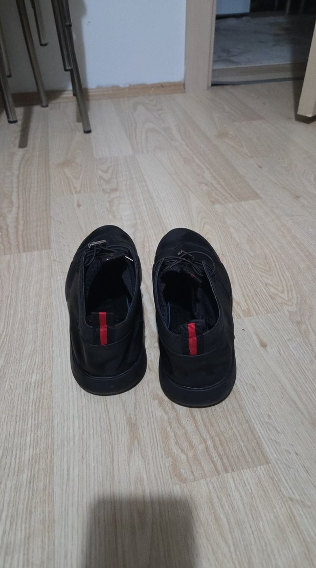 Siyah Erkek Günlük Bağcıklı Spor Ayakkabı - Görsel 4