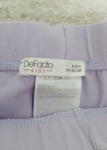 Kız Çocuk Lila Esnek Tayt - Görsel 3