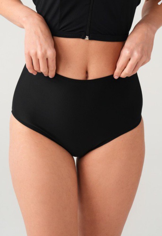 Siyah Yüksek Bel Tek Alt - Görsel 2