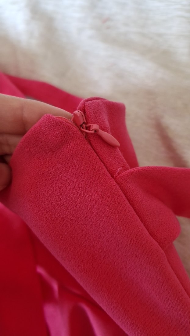 Pembe Volanlı Mini Etek - Görsel 3