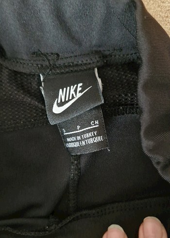 Nike Siyah Kadın Spor Tayt Fermuarlı - Görsel 4