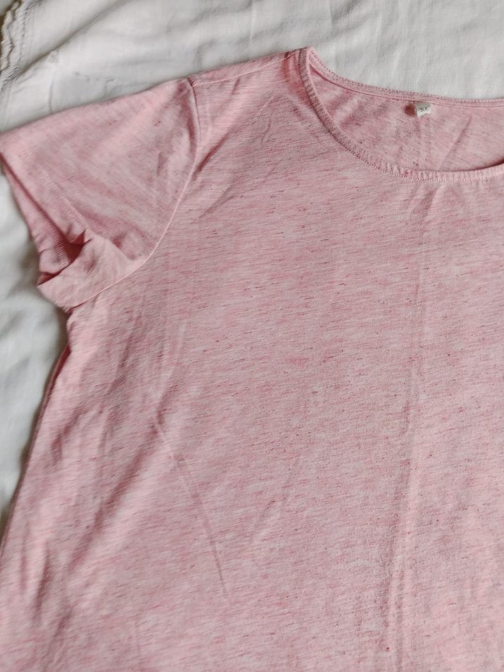 Pembe Kısa Kollu Tişört - Görsel 2