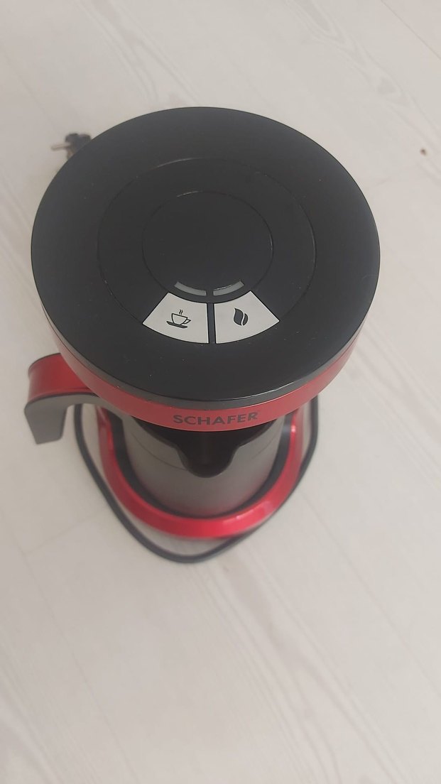 SCHAFER marka Kırmızı Kahve Makinesi - Görsel 2