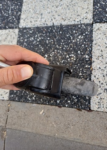 Siyah Gri Jolie Marka Bebek arabası tekeri - Görsel 3