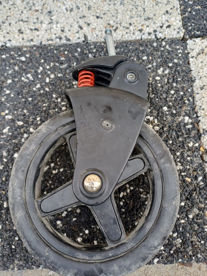 Siyah Gri Jolie Marka Bebek arabası tekeri - Görsel 2