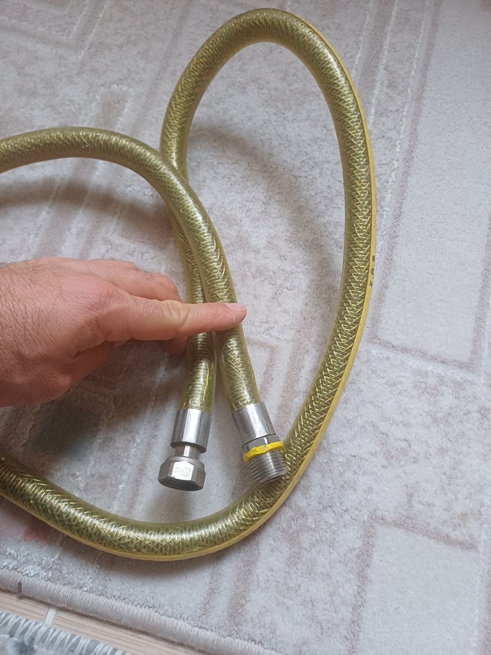Doğal gaz Ocak Flex 1.5 Metre - Görsel 3