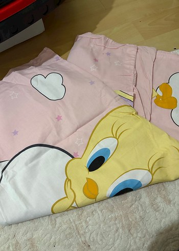 Pembe Baskılı Çocuk Nevresim - Görsel 2