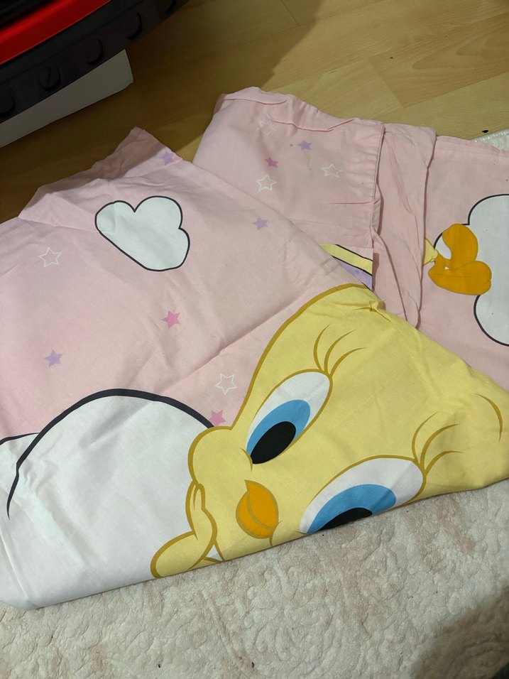 Pembe Baskılı Çocuk Nevresim - Görsel 2