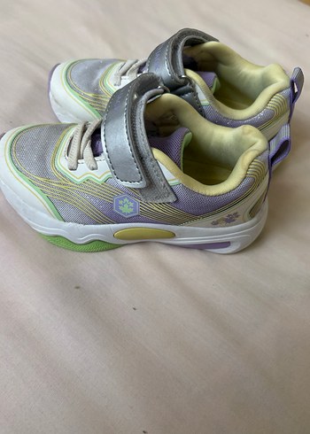 Kız Çocuk Mor Bağcıksız Spor Ayakkabı - Görsel 4