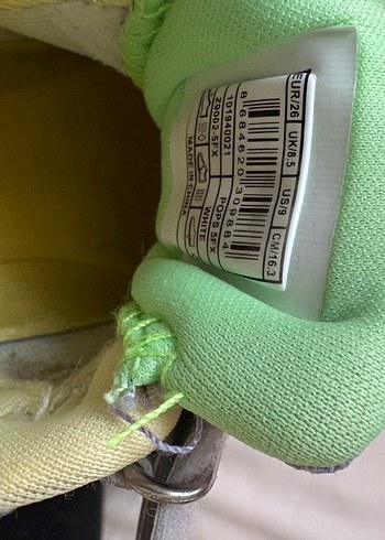 Kız Çocuk Mor Bağcıksız Spor Ayakkabı - Görsel 7