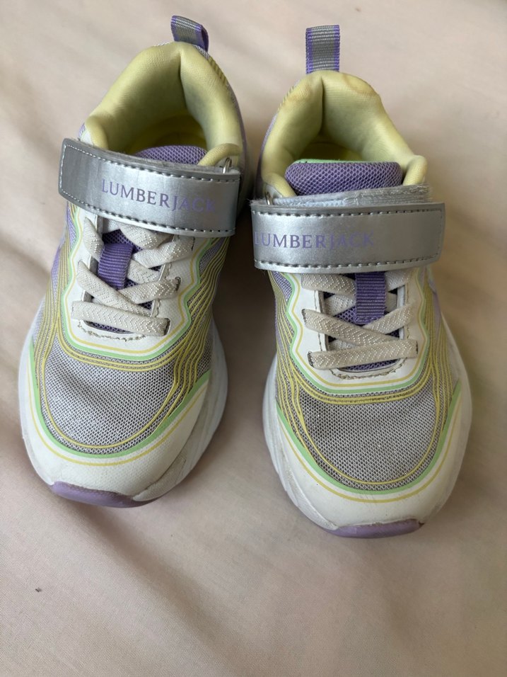 Kız Çocuk Mor Bağcıksız Spor Ayakkabı - Görsel 5