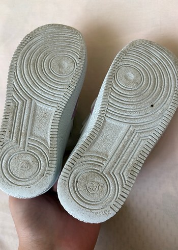 Kız Çocuk Mor Cırt Cırtlı Spor Ayakkabı - Görsel 4