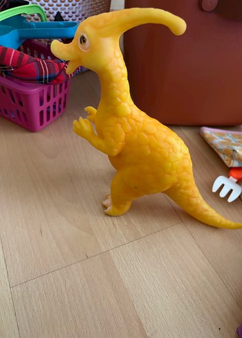 Sarı Dinozor Figürü Oyuncak - Görsel 2