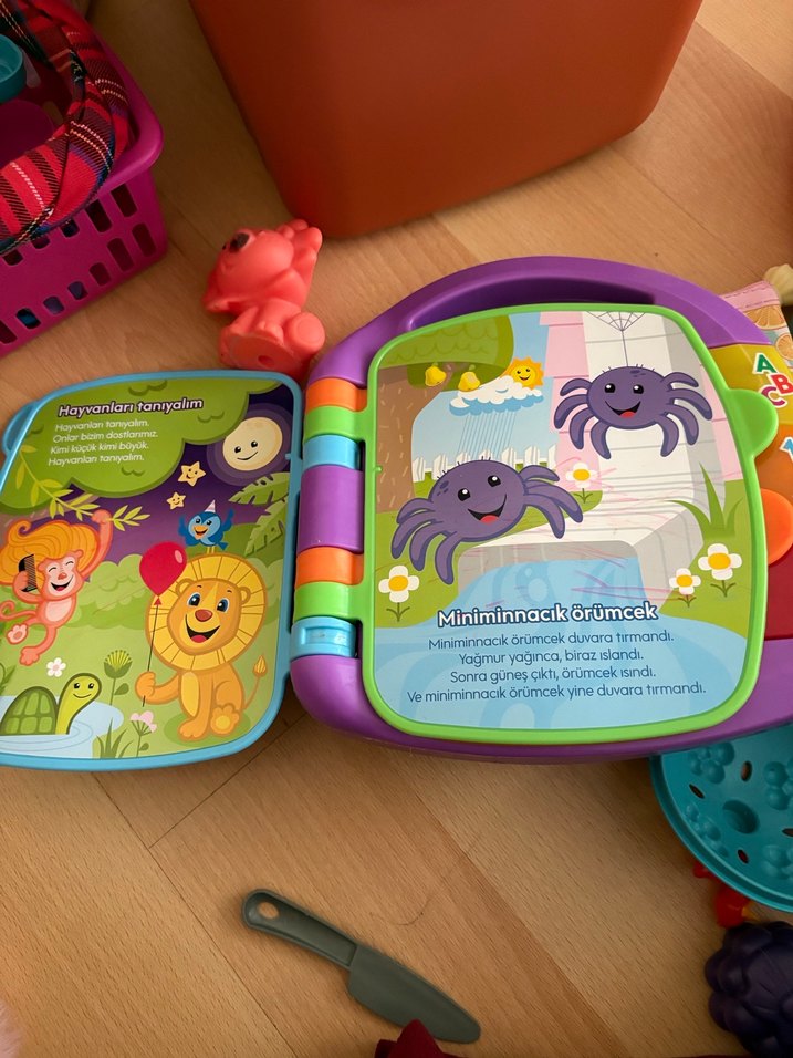 Renkli Eğlenceli Hikayeler Eğitici Oyuncak - Görsel 2