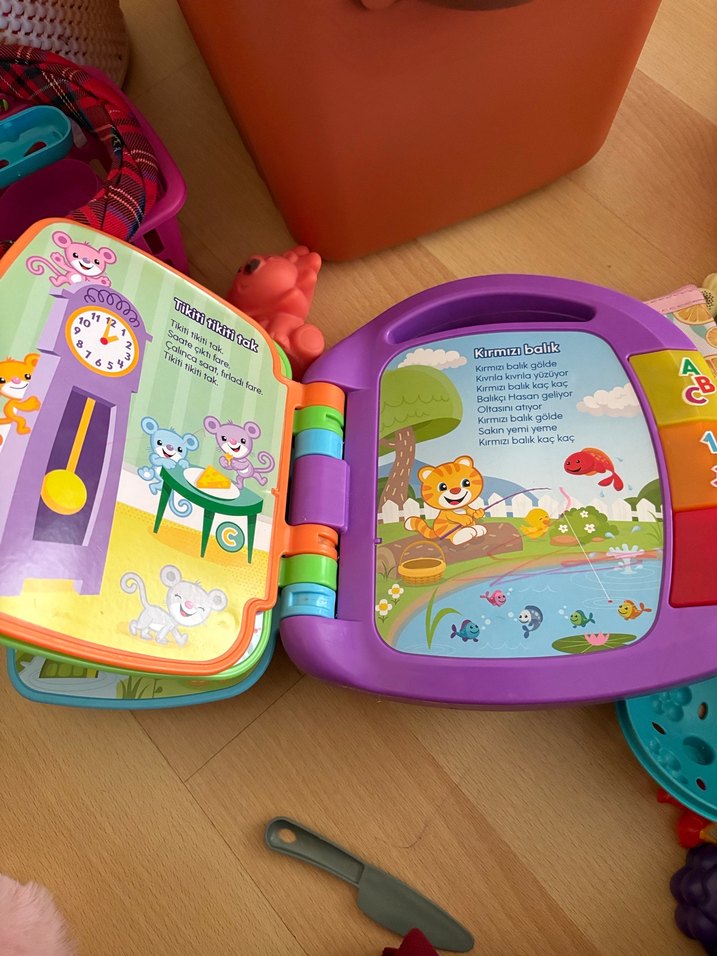 Renkli Eğlenceli Hikayeler Eğitici Oyuncak - Görsel 4