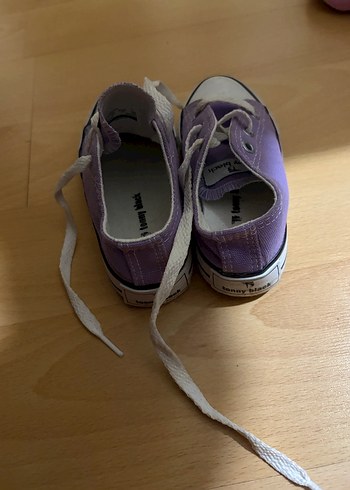 Mor Kız Çocuk Sneakers Velcro Bağcıklı - Görsel 3