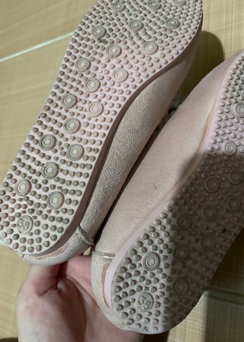 Pembe Fiyonklu Pastel Kadın Babet - Görsel 3