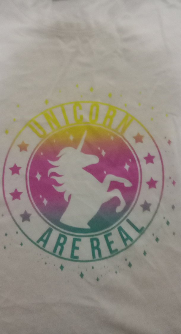 Kız Çocuk Çok Renkli Baskılı Tişört - Görsel 2