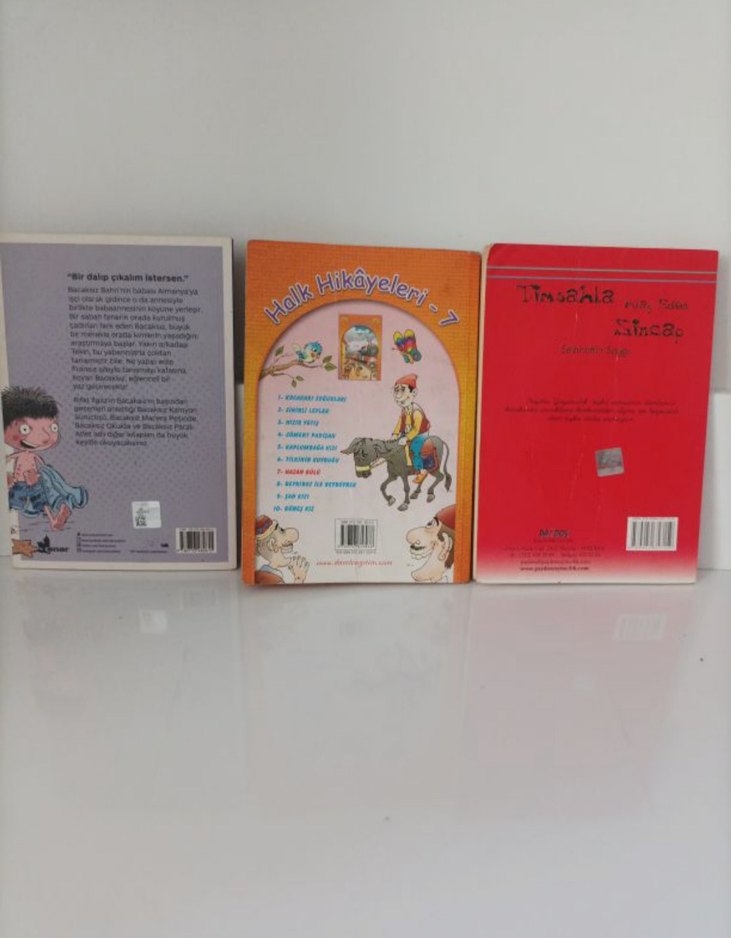 Çocuk Kitapları Seti: Bacaksız, Hazan Çocu, Sinca - Görsel 2
