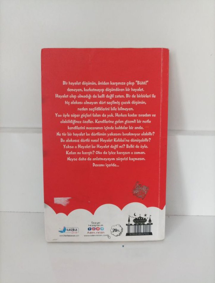 Hayalet Kulübü 1: Gizemli Not - Aden Felah - Görsel 2