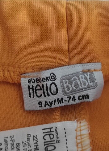9-12 Ay Beden 2 li at pijama 