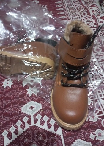 Kahverengi Tokalı Kauçuk Erkek Bot - Görsel 2