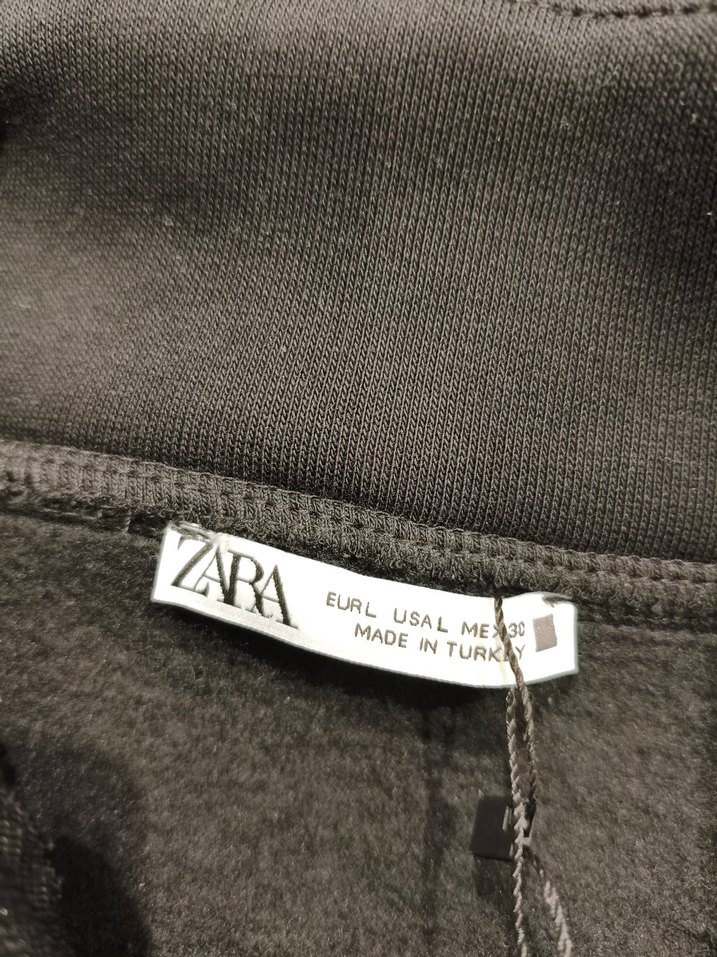 ZARA Yarım Fermuarlı Sweatshirt | Sıfır Etiketli | L Beden - Görsel 3