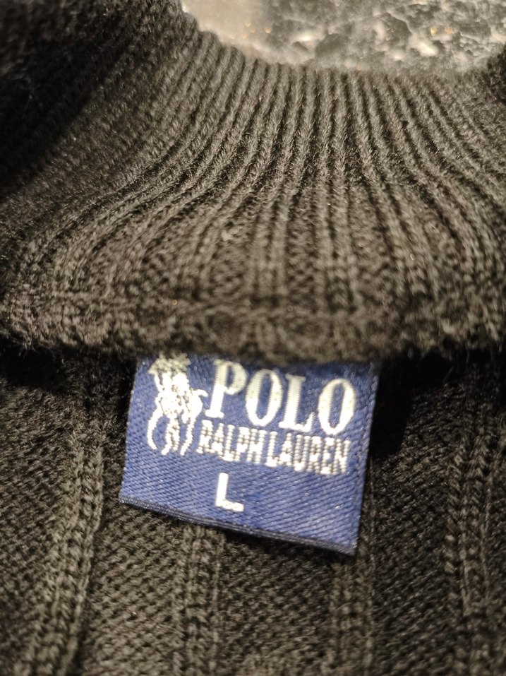 Polo Ralph Lauren Yarım Fermuarlı Triko Kazak | Etiketli - Görsel 3