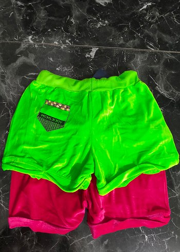 Renkli Mini Şortlar - Görsel 2