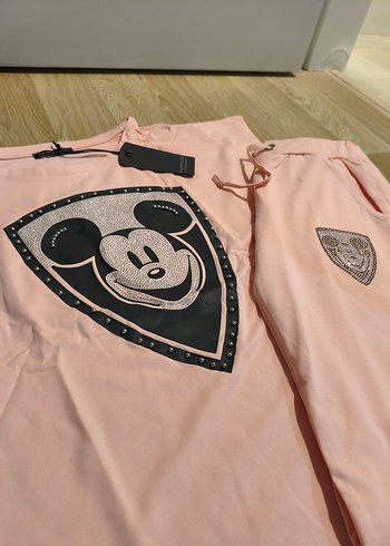 Pembe Tişört Eşofman Takımı - Görsel 3