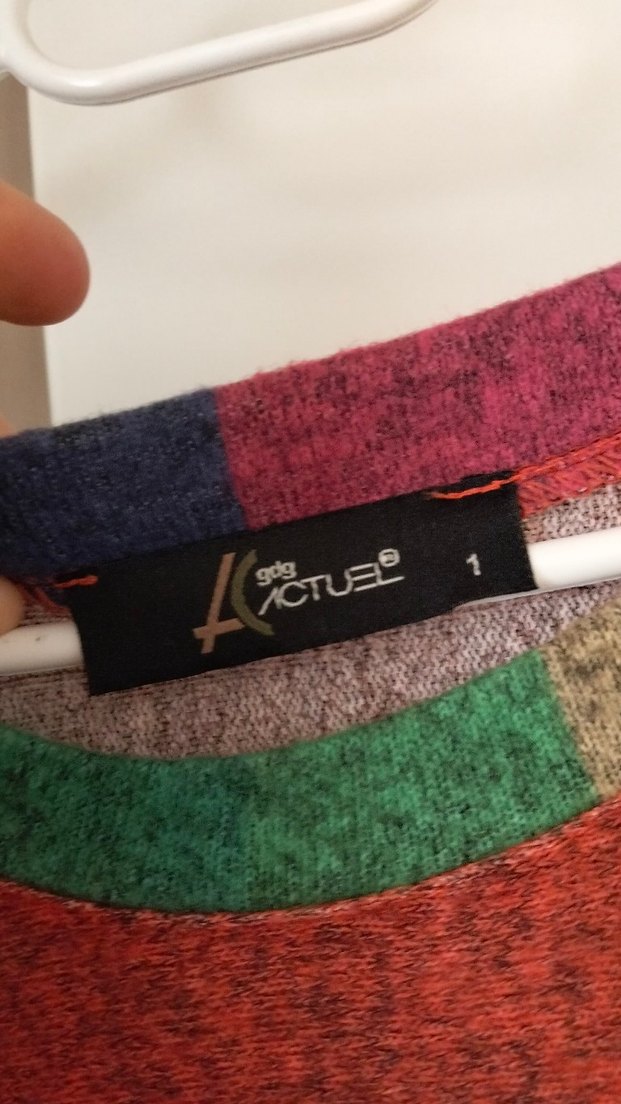 Çizgili Uzun Kollu Bohem Uzun Elbise - Görsel 2