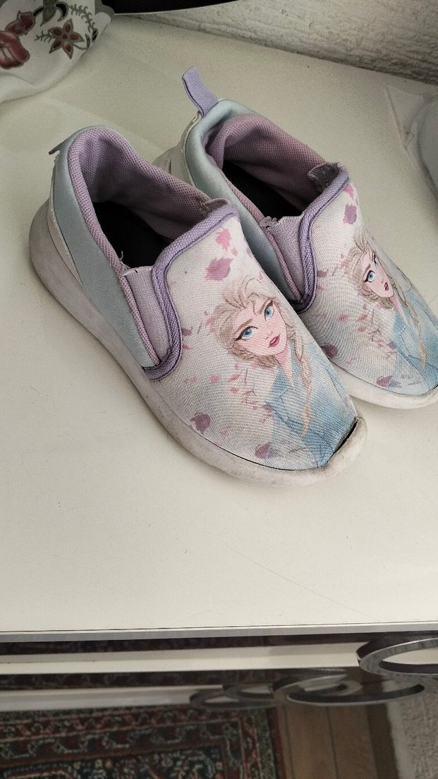 Mor Baskılı Kız Çocuk Spor Ayakkabı unicorn - Görsel 3