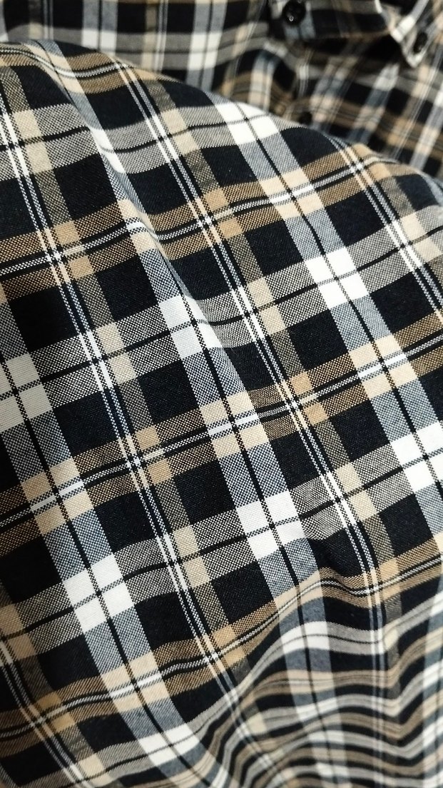 Kahverengi Kareli Erkek Gömlek - Görsel 4