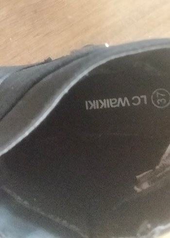 Siyah Deri Gotik Tokalı Kadın Bot - Görsel 3