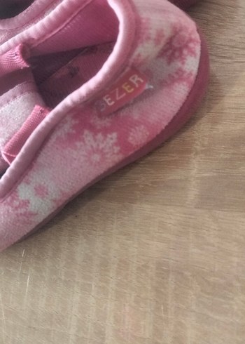 Kız Çocuk Pembe Polar Ev Terliği - Görsel 3