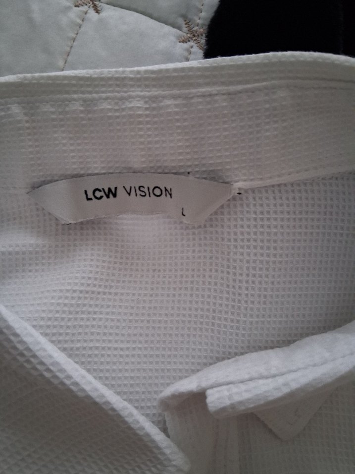 Düğmeli Beyaz yumusak Erkek Gömlek - Görsel 2