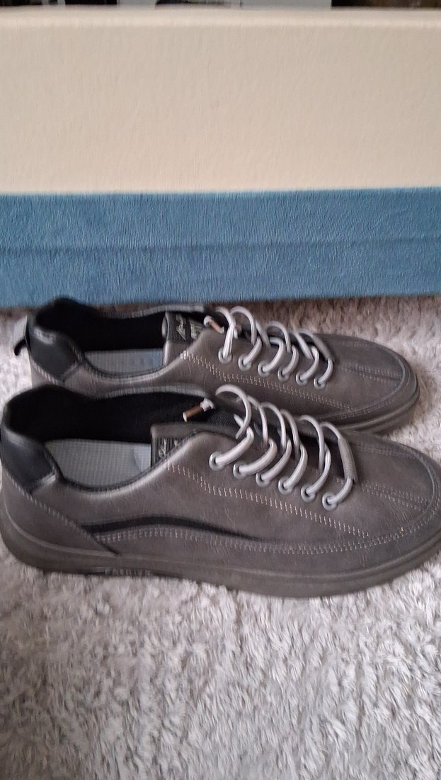 Gri Bağcıklı Erkek Günlük Ayakkabı - Görsel 2