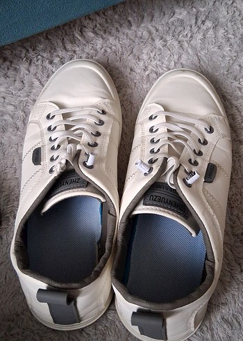 kremerkek Spor Ayakkabı Stiletto Topuklu - Görsel 2