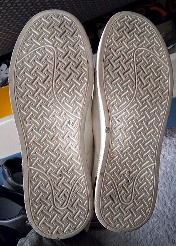 kremerkek Spor Ayakkabı Stiletto Topuklu - Görsel 3