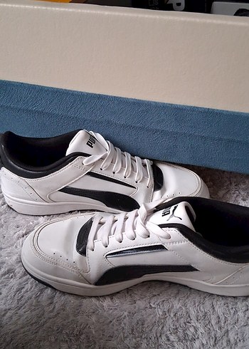 Kadın Beyaz Puma Spor Ayakkabı - Görsel 5