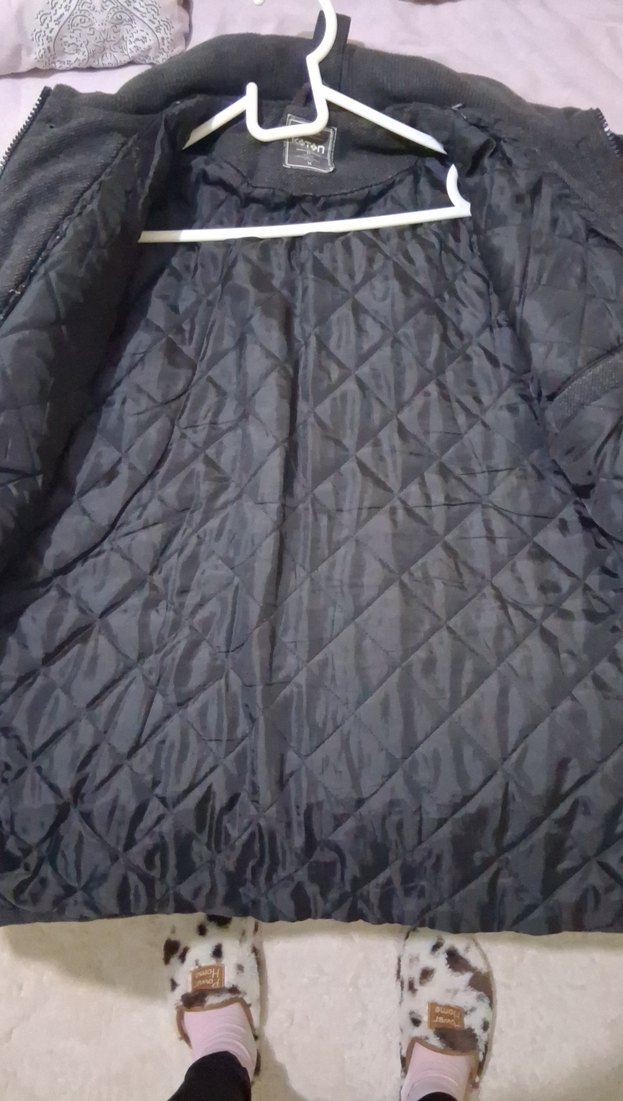 Gri Düğmeli Erkek Denim kaşe - Görsel 3